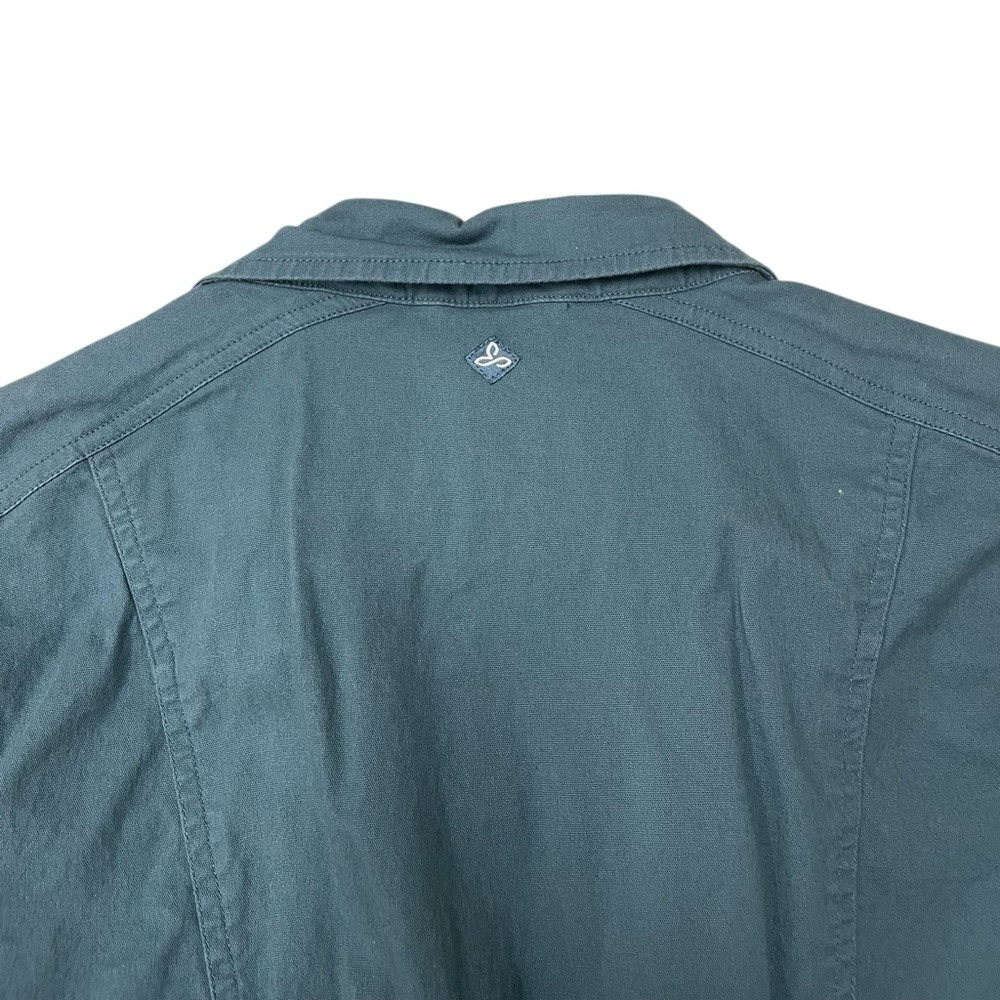 PRANA Mayve Jacket Blue Green Size Medium - Picture 5 of 9